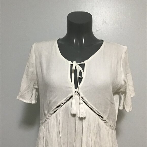 O'Neill Nala Short Sleeve Sundress Size L - Picture 2 of 13
